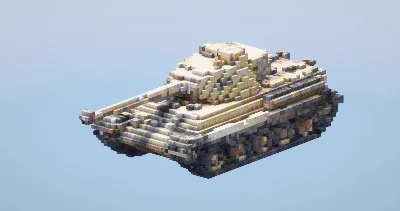 Tank — Minecraft Build by LeonisBuilds