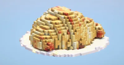 Croissant small‎ — Minecraft Build by LeonisBuilds
