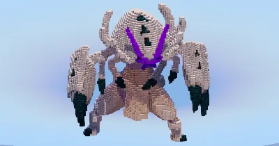 Golisopod — Minecraft Build by LeonisBuilds