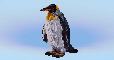 Emperor Penguin — Minecraft Build by LeonisBuilds
