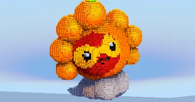 Sunny Castform — Minecraft Build by LeonisBuilds