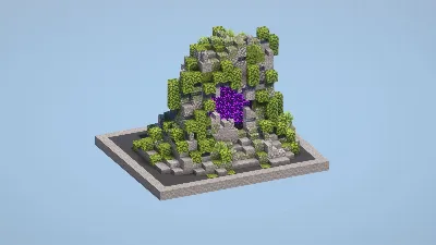 Ruined Portal — Minecraft Build by LeonisBuilds