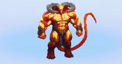 Demon — Minecraft Build by LeonisBuilds