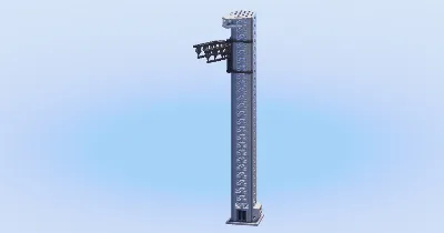 SpaceX Mechazilla — Minecraft Build by LeonisBuilds