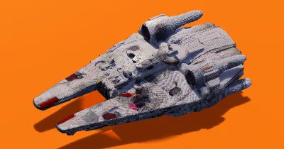 Rebel Transport Ship — Minecraft Build by StarWarsCreations