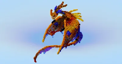 Death Song Dragon — Minecraft Build by LeonisBuilds