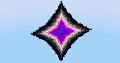 Star Shaped Nether Portal — Minecraft Build by LeonisBuilds