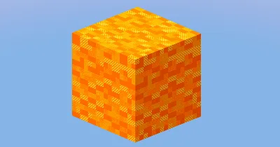 Orange Wool Wool 16x16x16 Blocks — Minecraft Build by LeonisBuilds