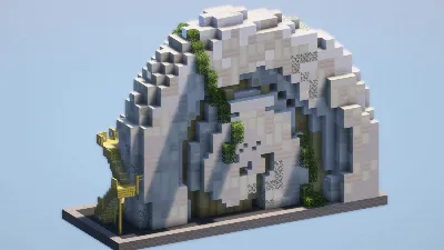 Nautilus Shell House — Minecraft Build by LeonisBuilds
