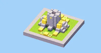 Clash of Clans Mortar Level 9 — Minecraft Build by LeonisBuilds