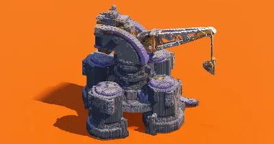 Offshore Sea Platform Crane — Minecraft Build by StarWarsCreations
