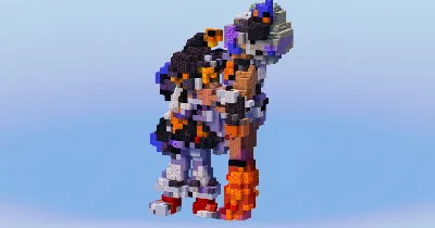 Allister and Bea Gym Leaders from Pokemon — Minecraft Build by LeonisBuilds