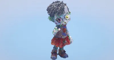Zombie‎ — Minecraft Build by LeonisBuilds