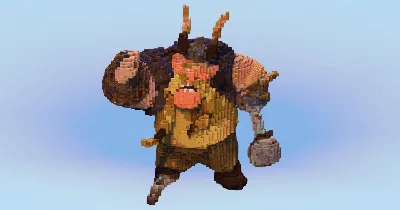 Gobber the Belch — Minecraft Build by LeonisBuilds