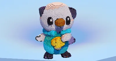 Oshawott — Minecraft Build by LeonisBuilds