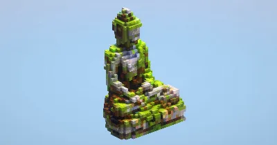 Buddha‎ Small — Minecraft Build by LeonisBuilds