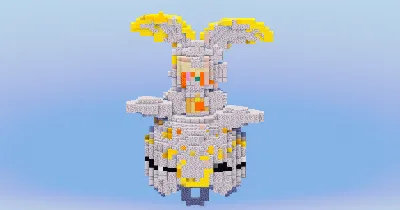 Magearna from Pokemon — Minecraft Build by LeonisBuilds