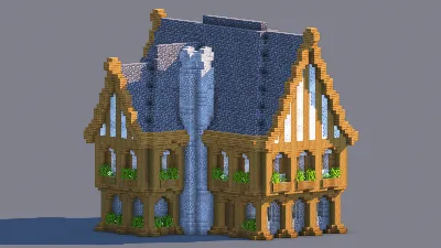 Medieval House – Fully Decorated Interior | Download — Minecraft Build by RaekonBuilds