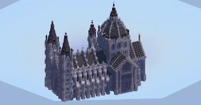 Biggest Gothic Cathedral in Minecraft — Minecraft Build by LeonisBuilds