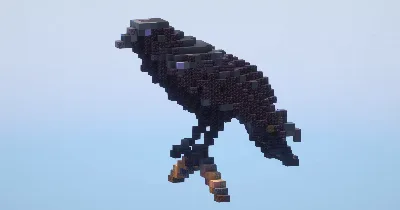 Crow‎ — Minecraft Build by LeonisBuilds