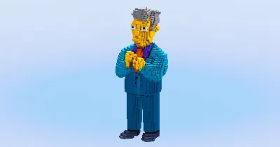 Seymour Skinner — Minecraft Build by LeonisBuilds