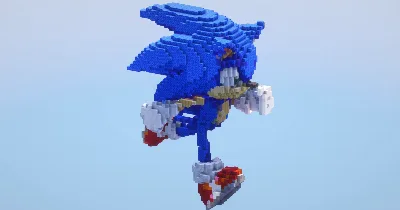 Sonic The Hedgehog‎ — Minecraft Build by LeonisBuilds