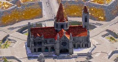 Big Church — Minecraft Build by GothicCathedrals