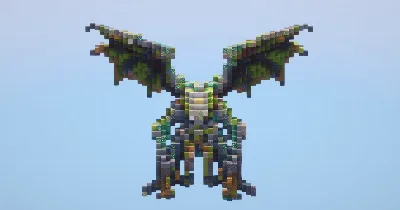 Kthulu‎ small — Minecraft Build by LeonisBuilds