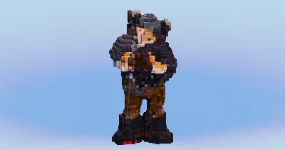 Snotlout from How To Train Your Dragon — Minecraft Build by LeonisBuilds
