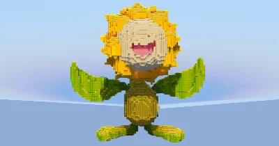 Sunflora — Minecraft Build by LeonisBuilds
