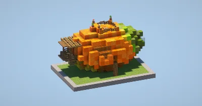 House in a Mango — Minecraft Build by LeonisBuilds