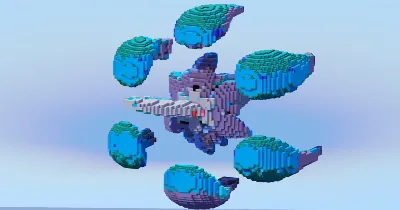 Mega Glimmora — Minecraft Build by LeonisBuilds