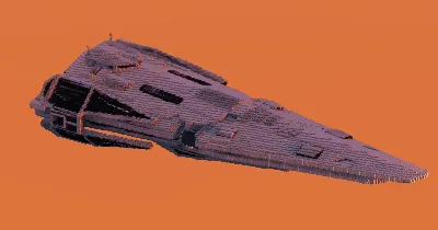 Raider-Class Corvette — Minecraft Build by StarWarsCreations