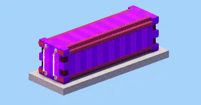 Purple Container — Minecraft Build by LeonisBuilds