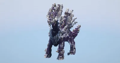 Dialga from Pokemon — Minecraft Build by LeonisBuilds