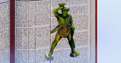 Colossus of Rhodes — Minecraft Build by TheBibleOfBuilding