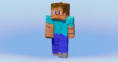 Steve from Minecraft — Minecraft Build by LeonisBuilds
