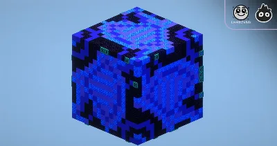 Blue Glazed Terracotta — Minecraft Build by MellowHat