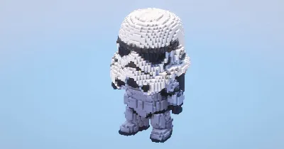 Stormtrooper — Minecraft Build by LeonisBuilds