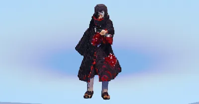 Itachi — Minecraft Build by LeonisBuilds