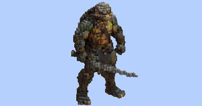 Red Ninja Turtle — Minecraft Build by LeonisBuilds