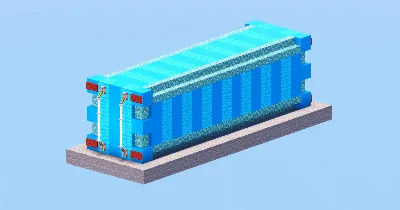 Light Blue Container — Minecraft Build by LeonisBuilds