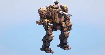 Mecha‎ — Minecraft Build by LeonisBuilds