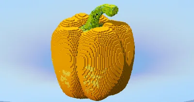 Yellow Bellpepper — Minecraft Build by LeonisBuilds