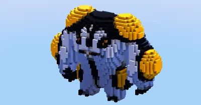 Cannonbolt from Ben10 — Minecraft Build by LeonisBuilds