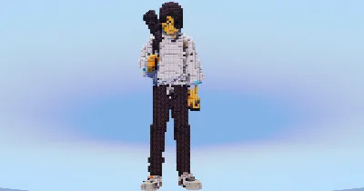 Yuta Okkotsu — Minecraft Build by LeonisBuilds