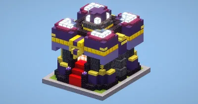 Clash of Clans Town Hall Level 15 — Minecraft Build by LeonisBuilds