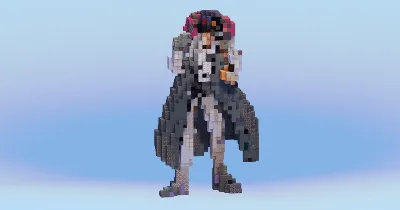 Aokiji from One Piece — Minecraft Build by LeonisBuilds