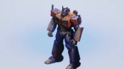 Optimus Prime — Minecraft Build by LeonisBuilds