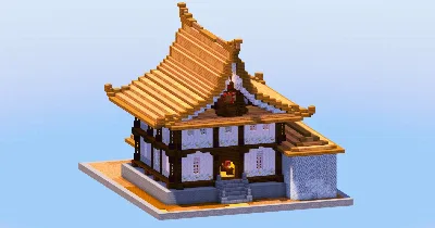 Japanese Temple House Jungle Version — Minecraft Build by LeonisBuilds